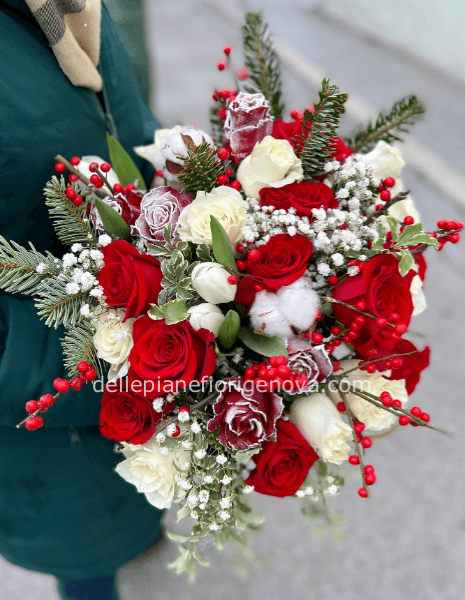 Bouquet fiocco di neve