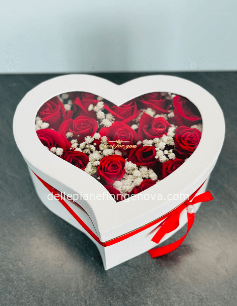 FlowerBox Bianca e Rossa