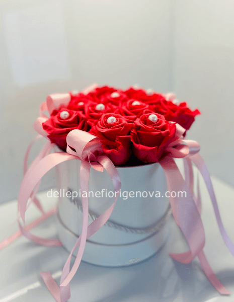 FlowerBox Stabilizzata Rosa