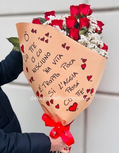 Mazzo Personalizzato-Scrivici il testo S