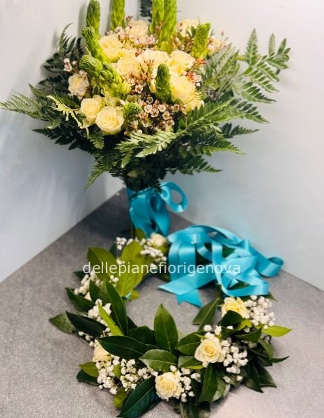 Coroncina e Bouquet di Laurea