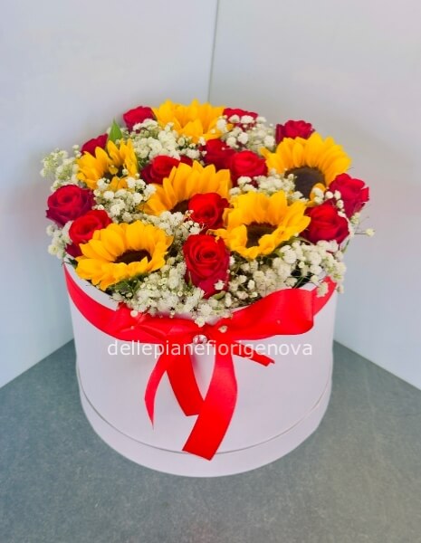 FlowerBox Gialla e Rossa