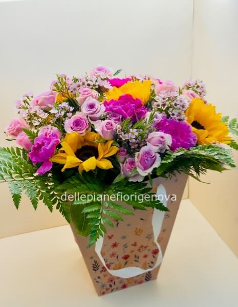 FlowerBag Argento