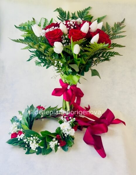 Coroncina e Bouquet di laurea