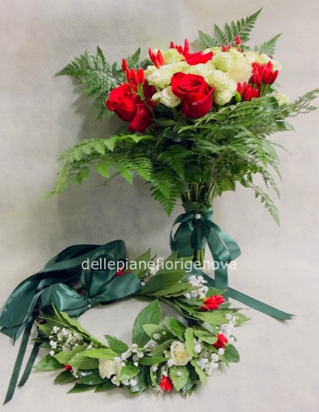 Coroncina e bouquet di Laurea