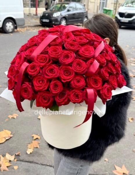 FlowerBox Velluto Bianca