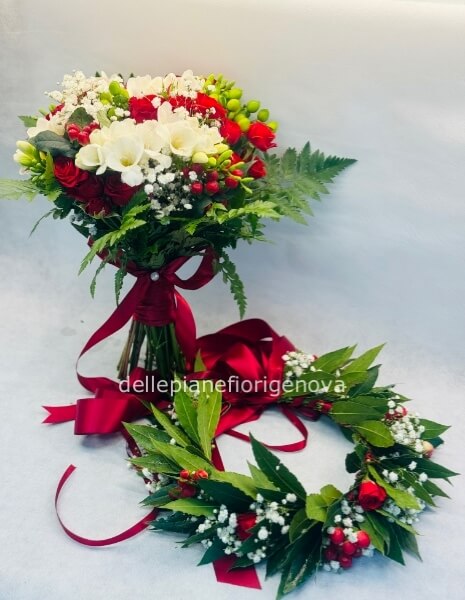 Coroncina e Bouquet di Laurea